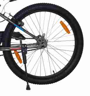 Addo India 24 Carson |  Rigid Fork V Brake | Grey Red