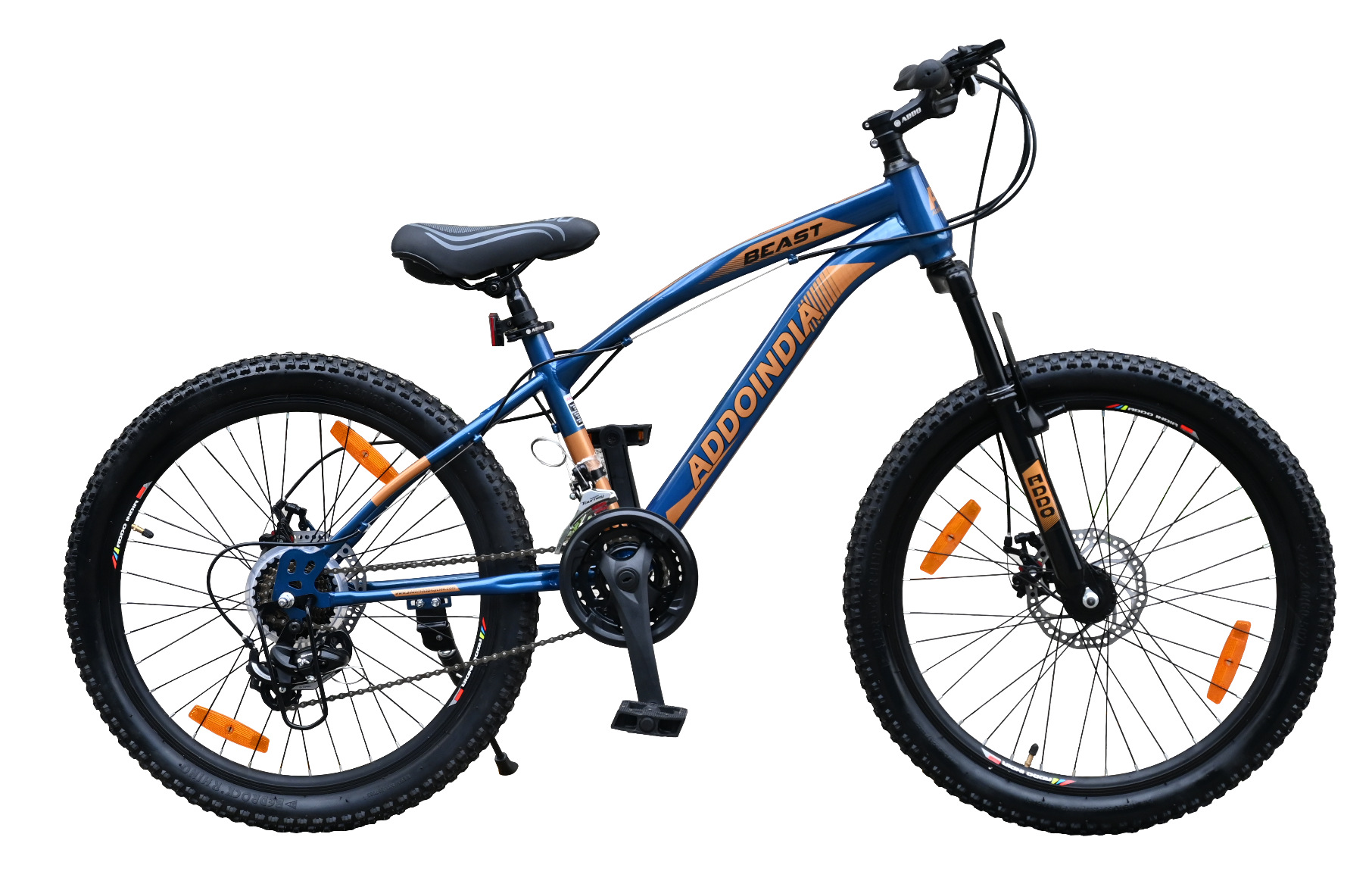 24"X2.40 BEAST MULTISPEED SPEED D/DISC SUSP FORK ALLOY RIM DOUBLE WALL MTB