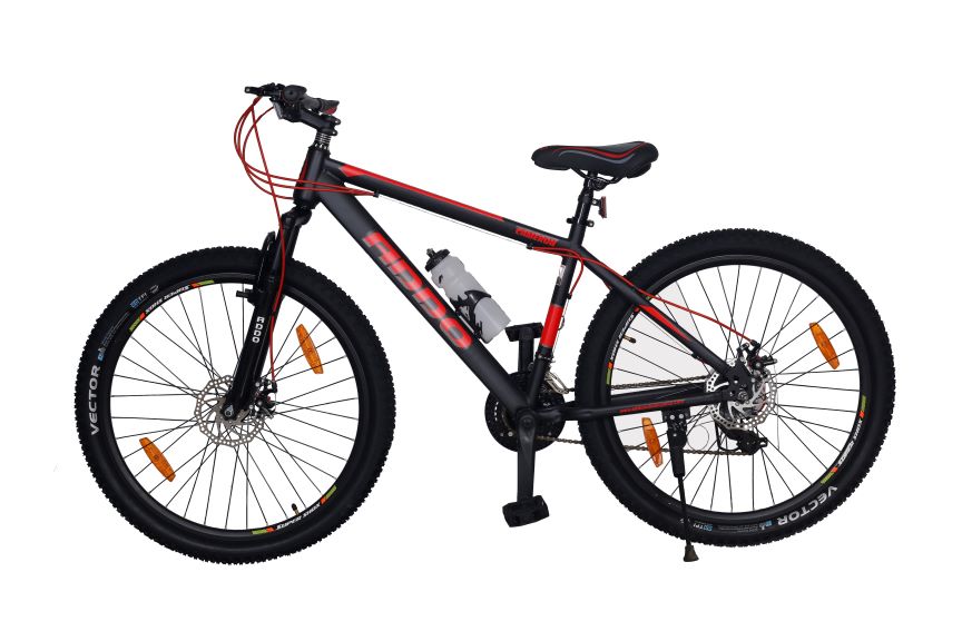 Addo India 27.5 Cameron | Best Bicycles In Multi Speed |Bicycles In Fort Suspension Double Disc Brakes  | Black Red