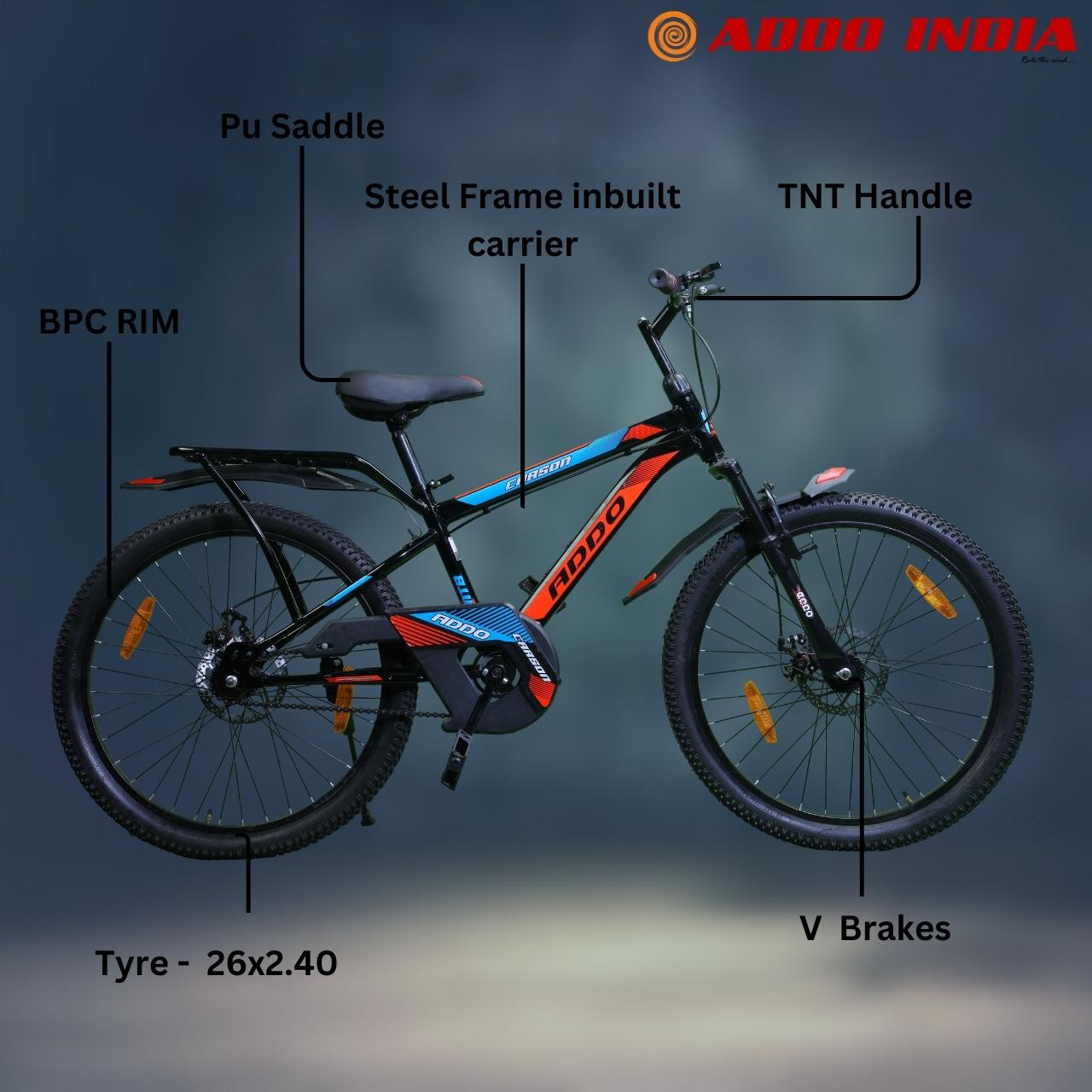 Addo India 26 Carson Ibc |Best Bicycles In Disc Brakes |