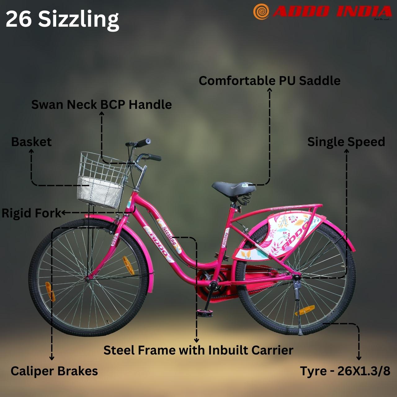 Addo India 26 Sizzling | Best Bicycles For Girls | Best Bicycles In Mtb Bikes |