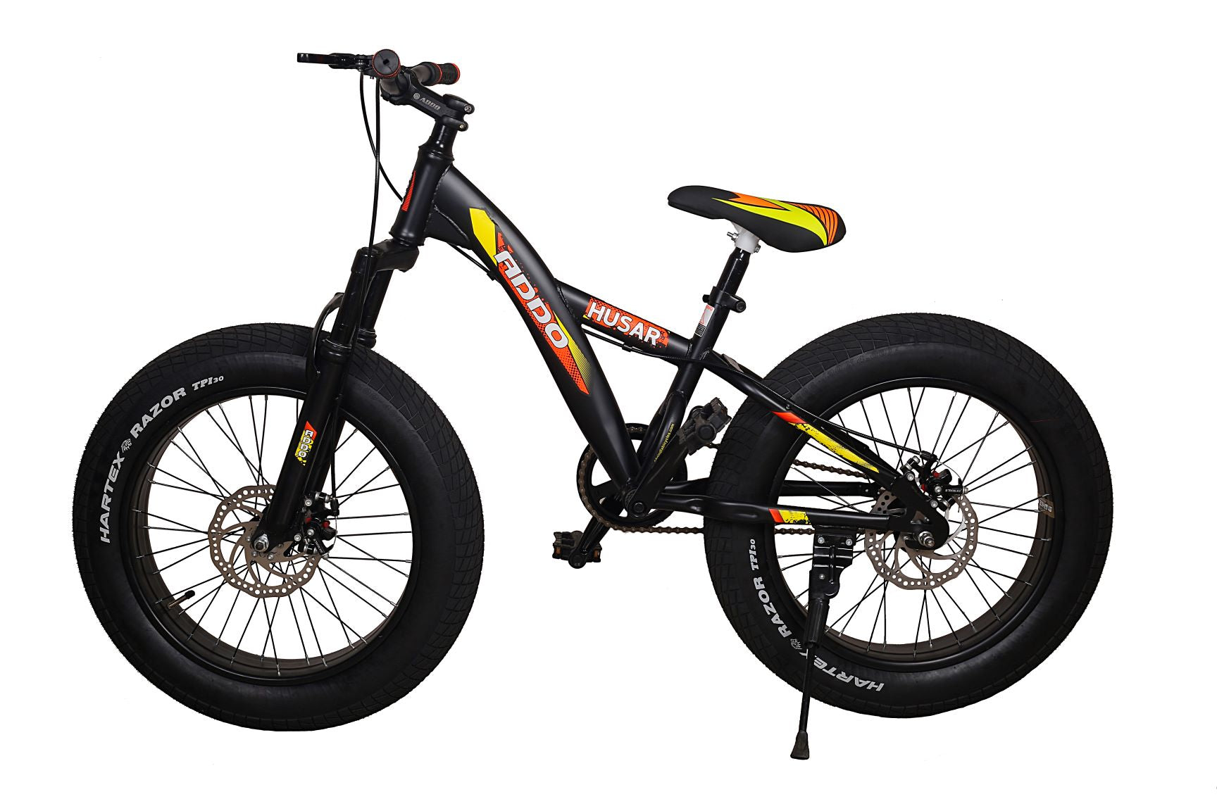 Addo India 20 Husar | Best Disk Brake Cycles | Front Shocker Cycles | M/Black