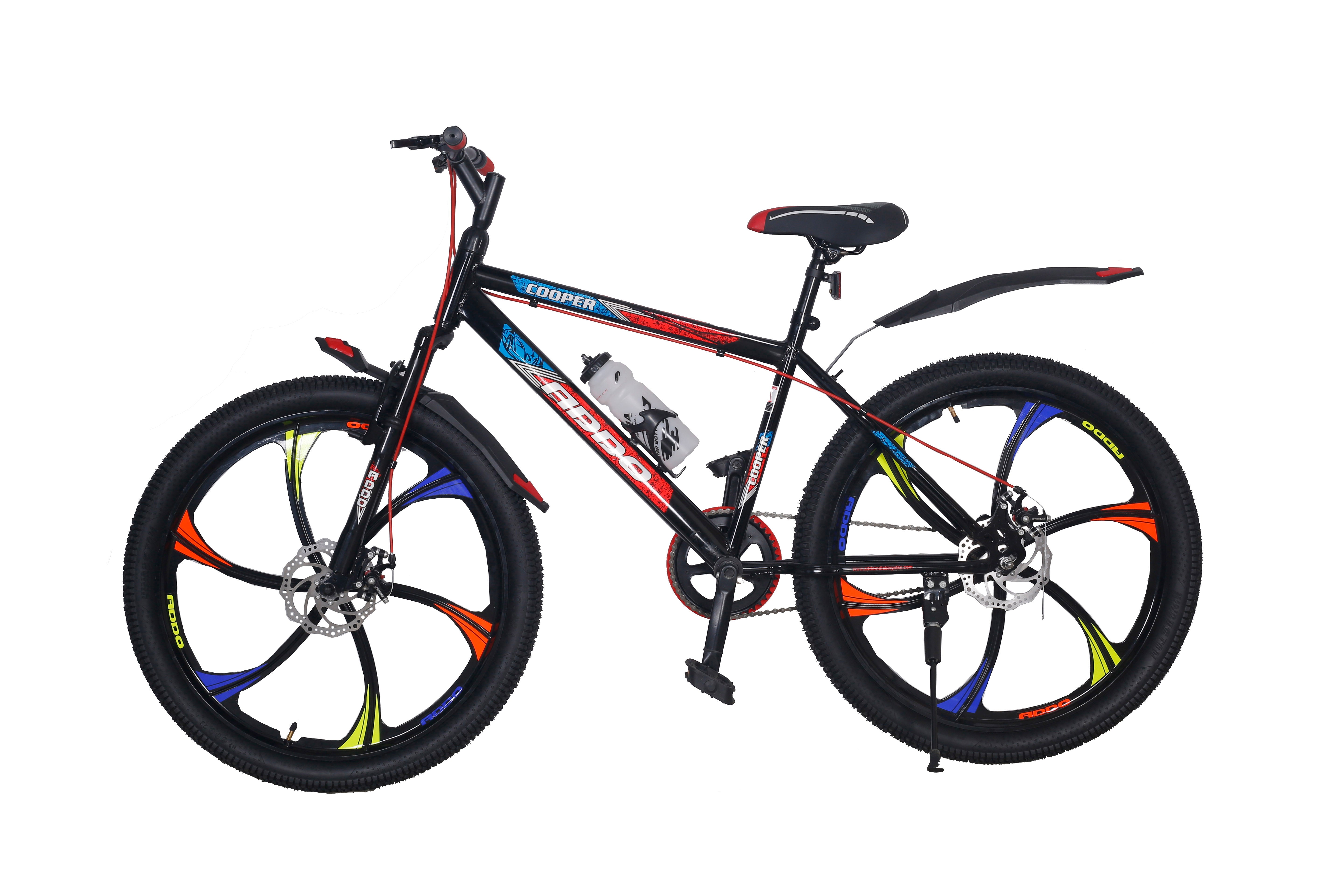 Addo India 26 Cooper FS DD Magwheel Black Red