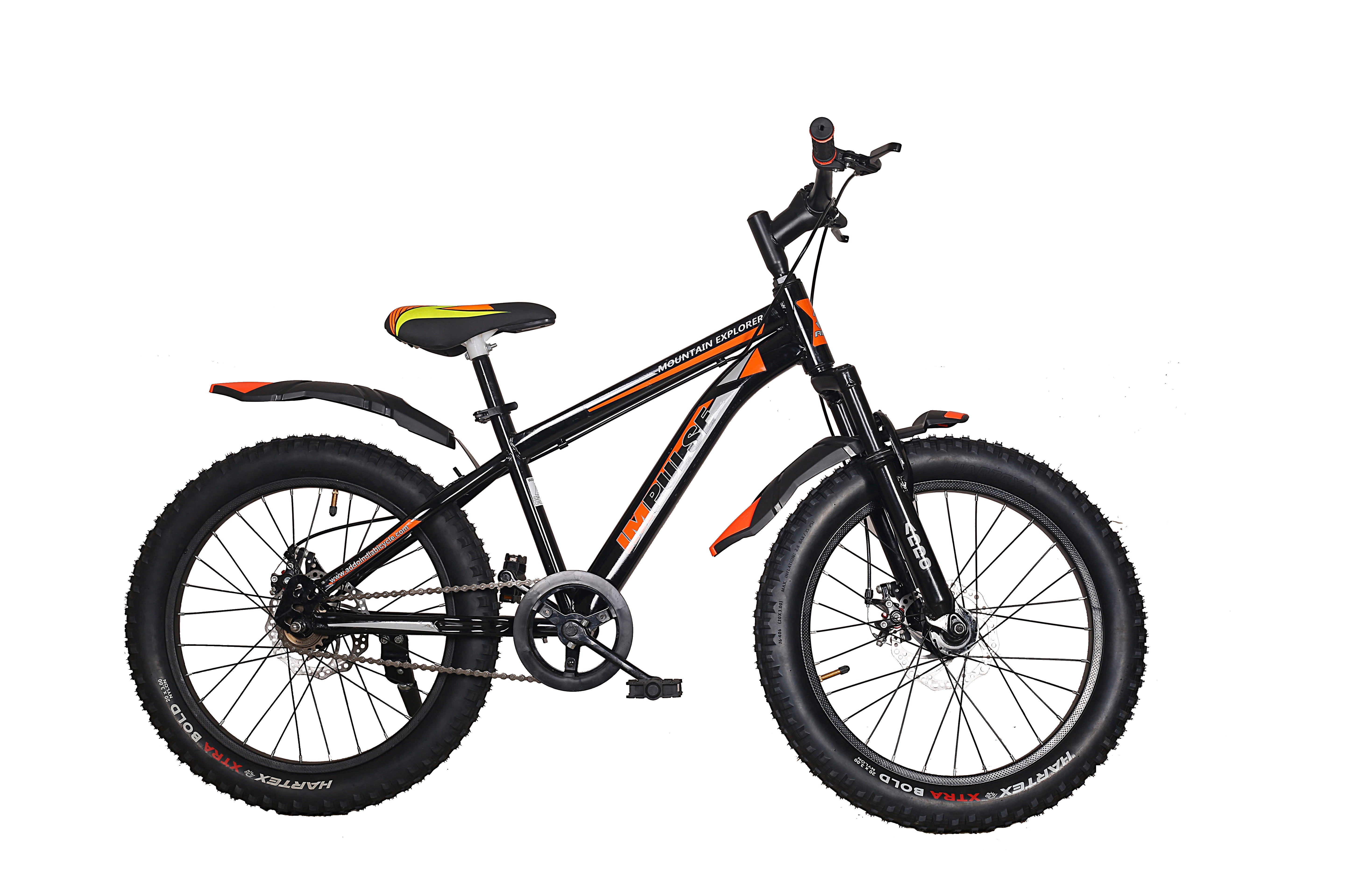 Addo India 20 Impulse  |  Best Bicycles For Kids| FS D/D Black 20X300