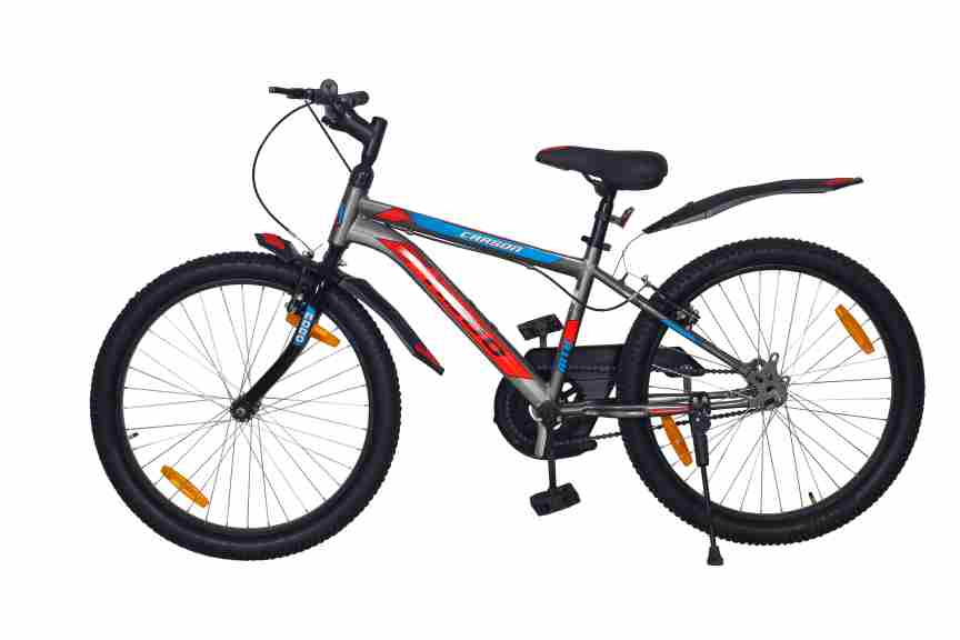Addo India 24 Carson |  Rigid Fork V Brake | Grey Red