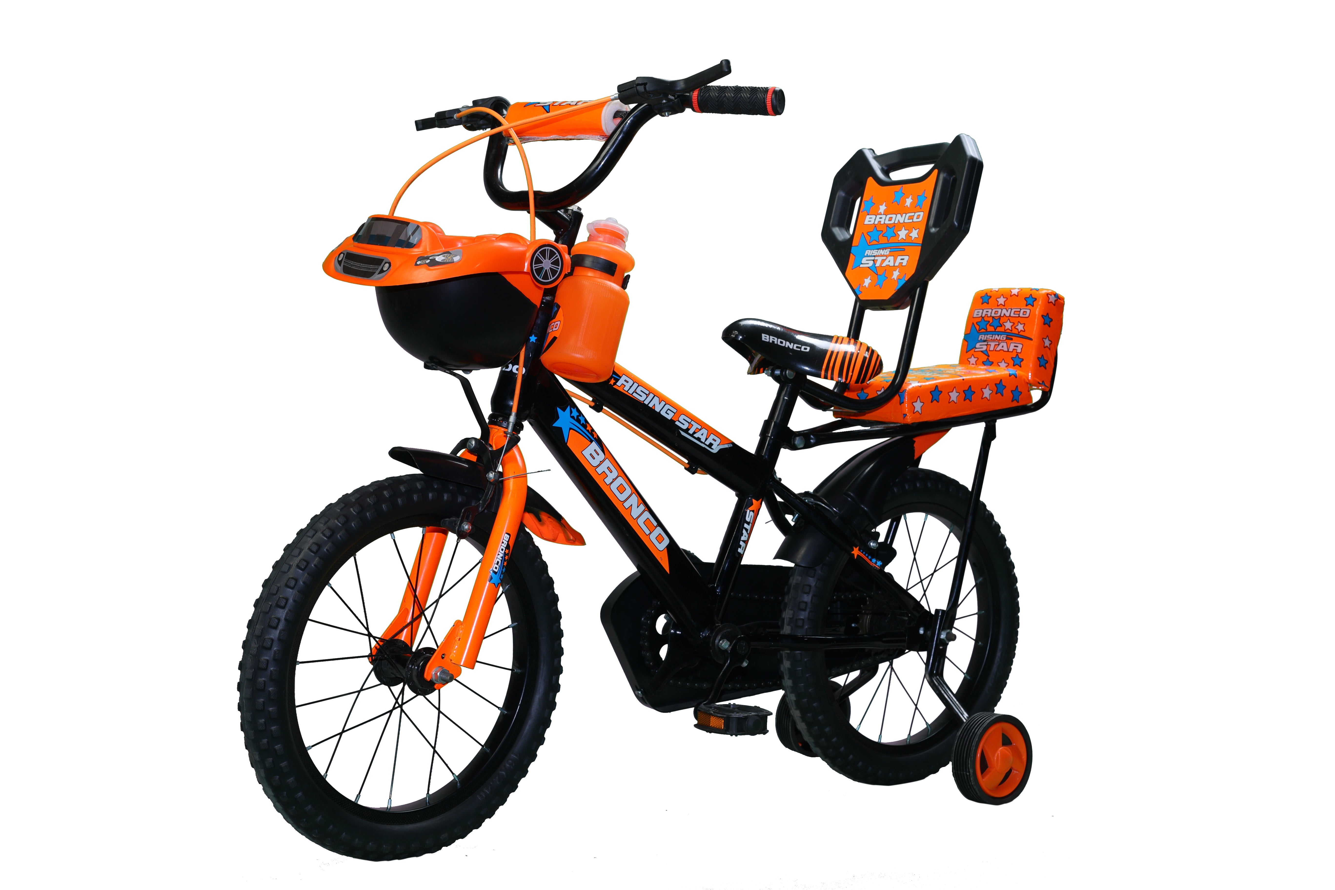 Addo India 14 BRONCO STAR SR ET Double Seat  BLK ORG