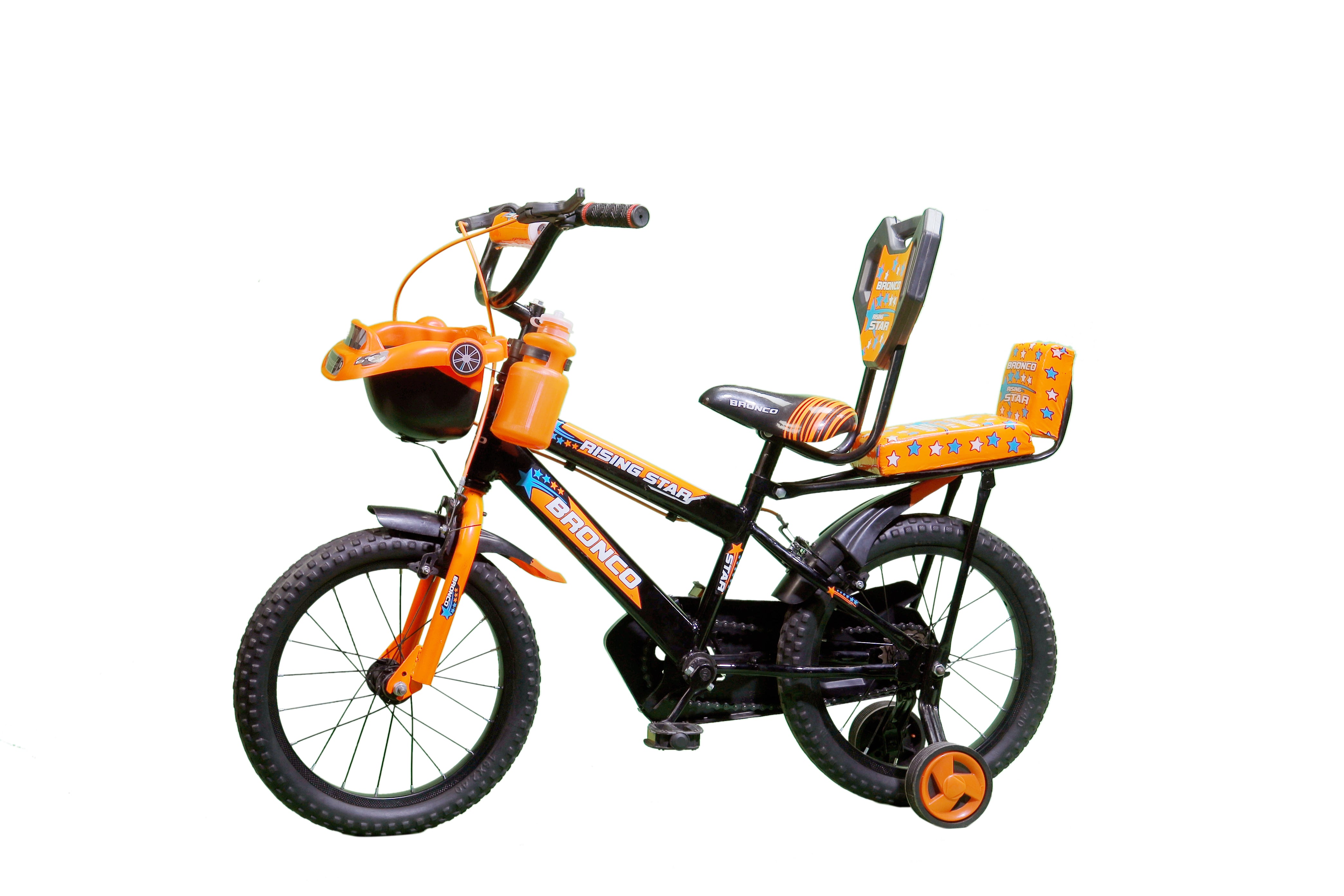 Addo India 14 BRONCO STAR SR ET Double Seat  BLK ORG