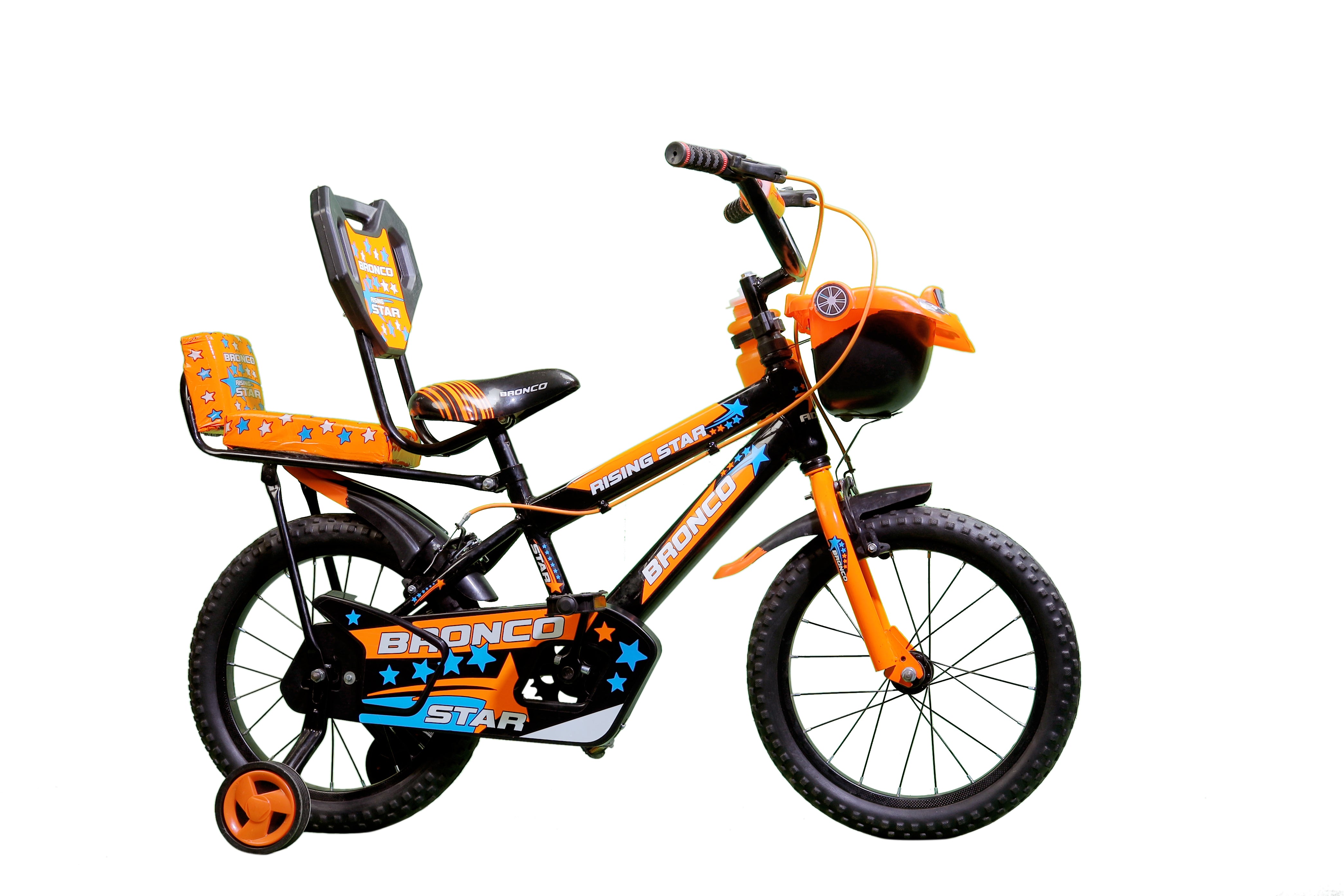 Addo India 14 BRONCO STAR SR ET Double Seat  BLK ORG
