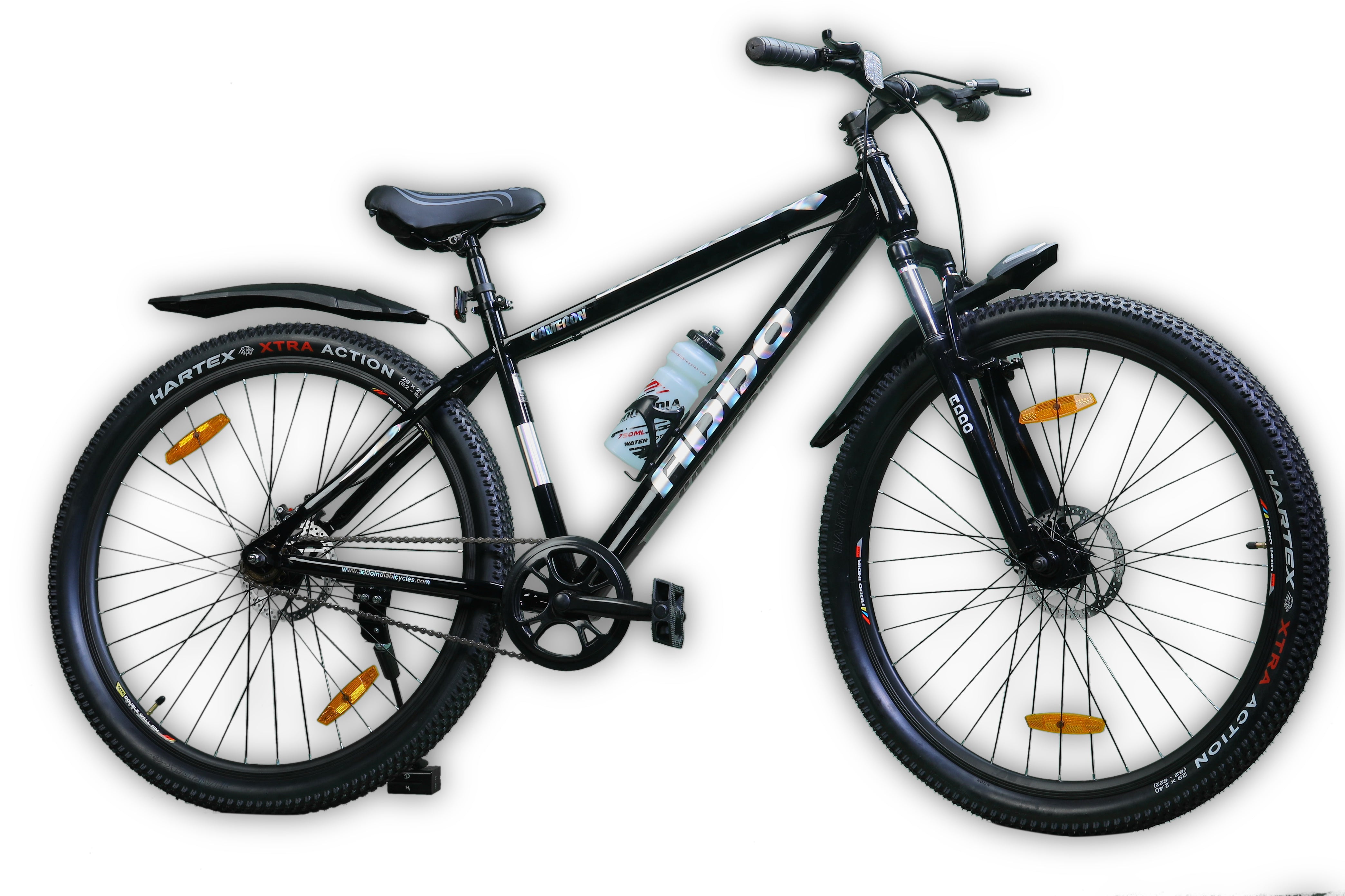 Addo India 29 Cameron | Best Bicycles In Disc Brakes ( BLACK SILVER)