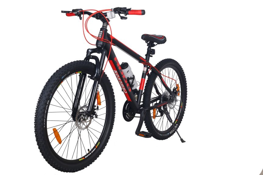 Addo India 27.5 Cameron | Best Bicycles In Multi Speed |Bicycles In Fort Suspension Double Disc Brakes  | Black Red