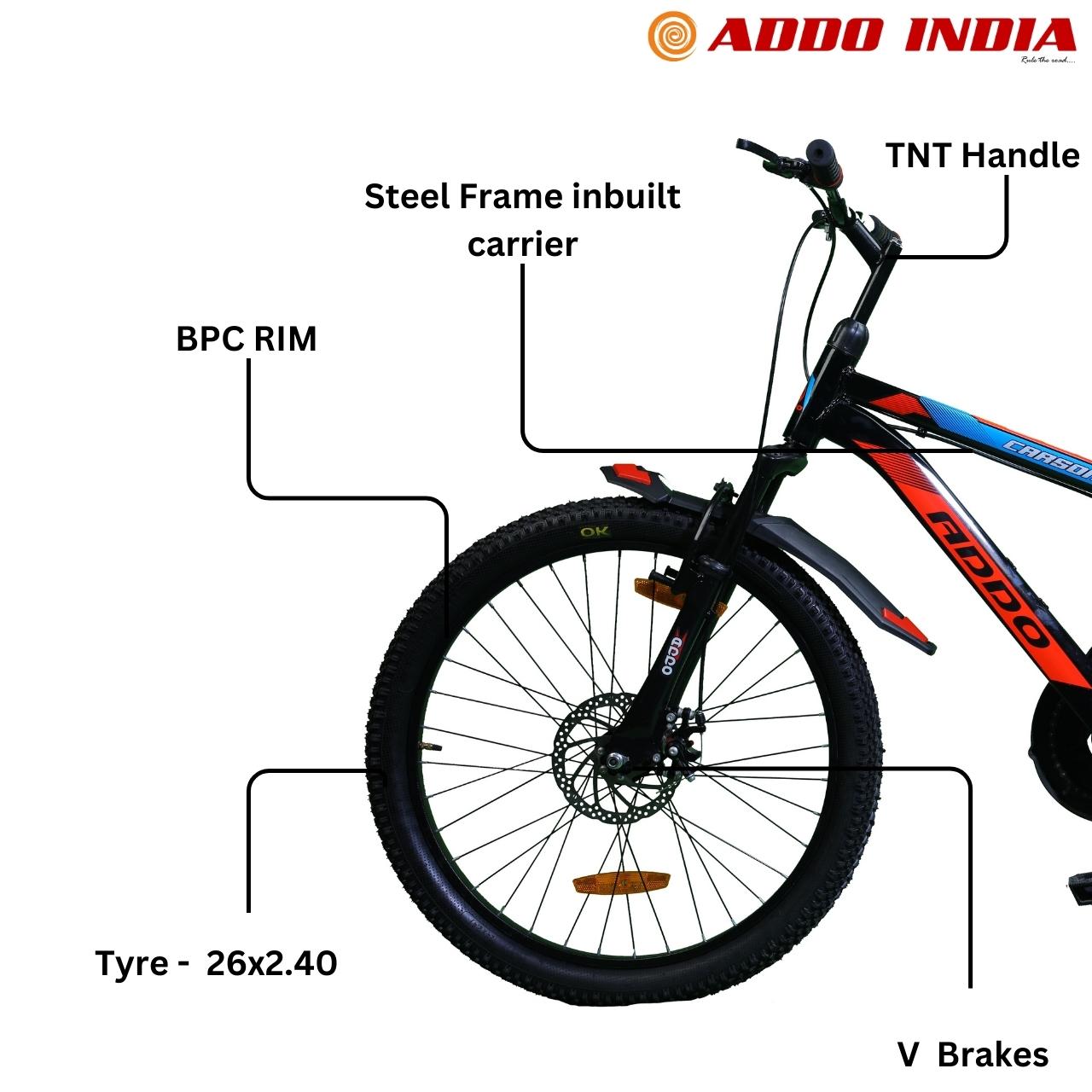 Addo India 26 Carson Ibc |Best Bicycles In Disc Brakes |