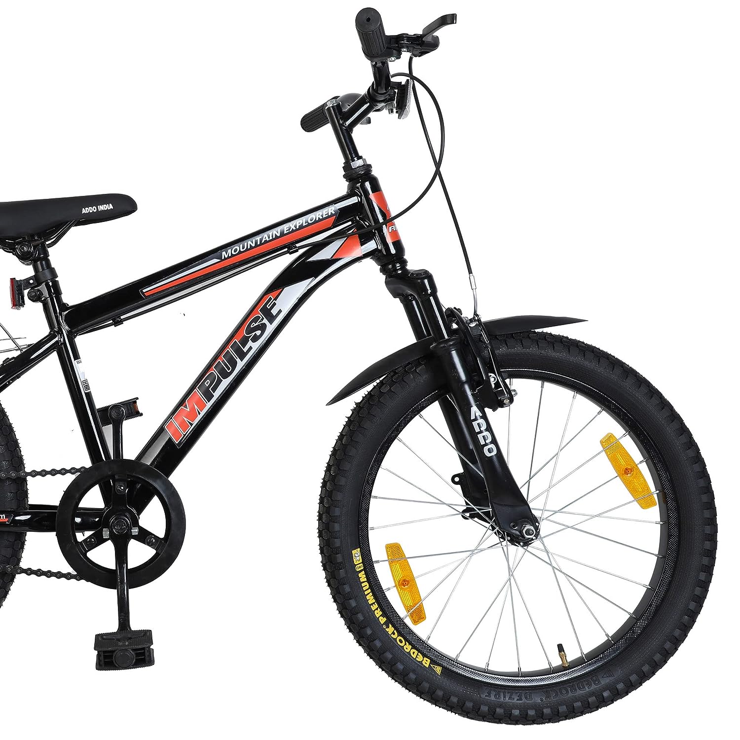 Addo India 20 Impulse  | Best Bicycles For Kids| FS V-B Black 20X2.35