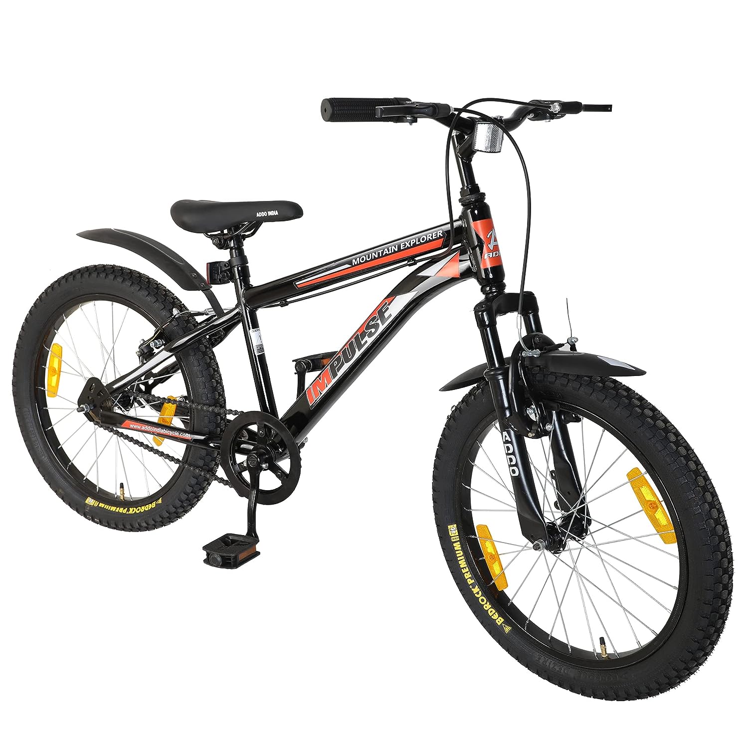Addo India 20 Impulse  | Best Bicycles For Kids| FS V-B Black 20X2.35
