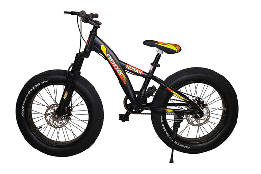 Addo India 20 Husar | Best Disk Brake Cycles | Front Shocker Cycles | M/Black