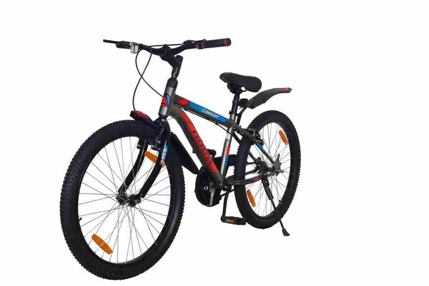 Addo India 24 Carson |  Rigid Fork V Brake | Grey Red