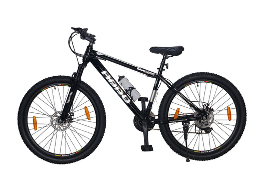 Addo India 27.5 Cameron | Best Bicycles In Multi Speed |Bicycles In Fort Suspension Double Disc Brakes  | Black/ Silver