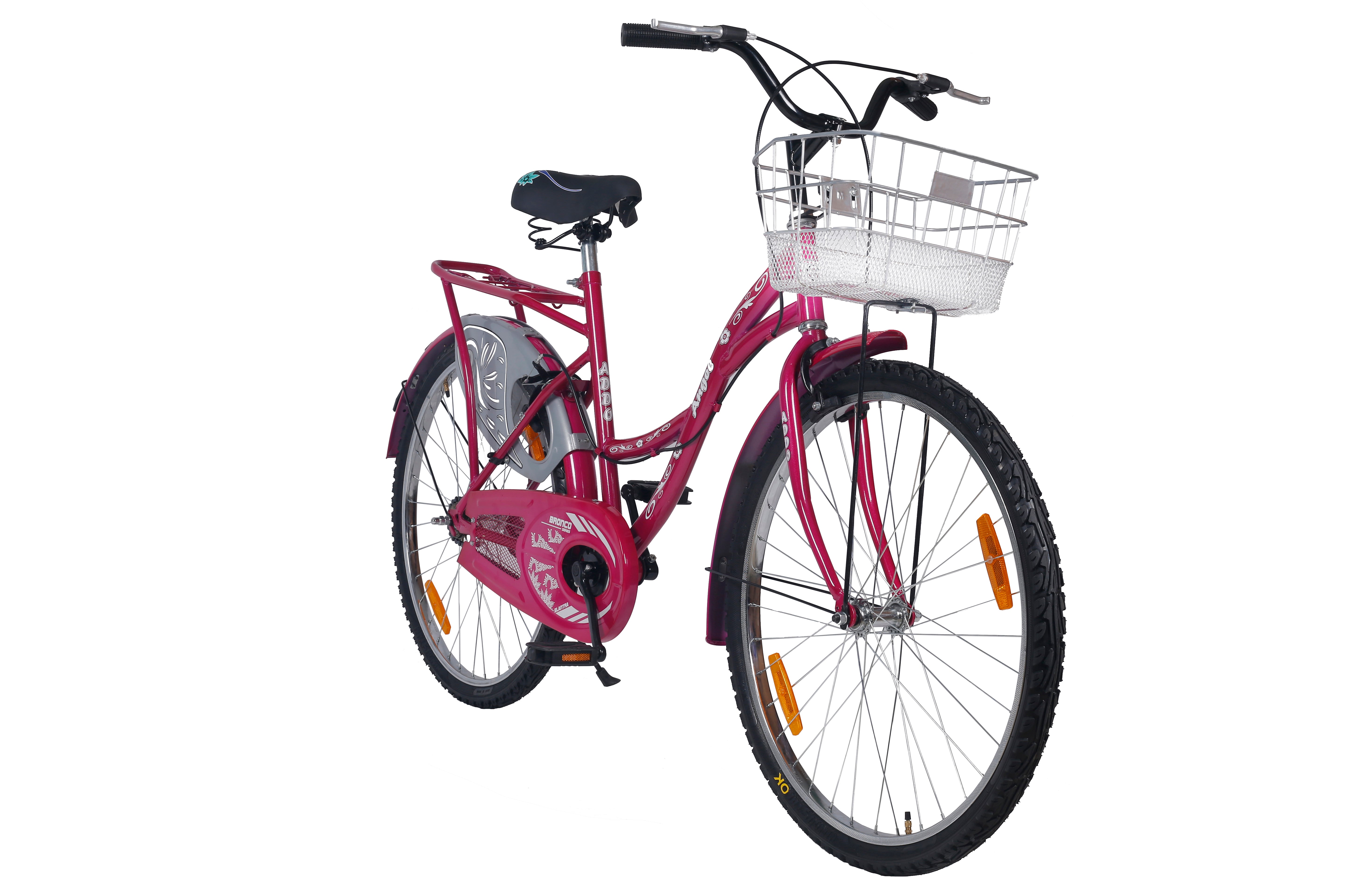 Addo India 26 Angel MTB Pink PU Saddle