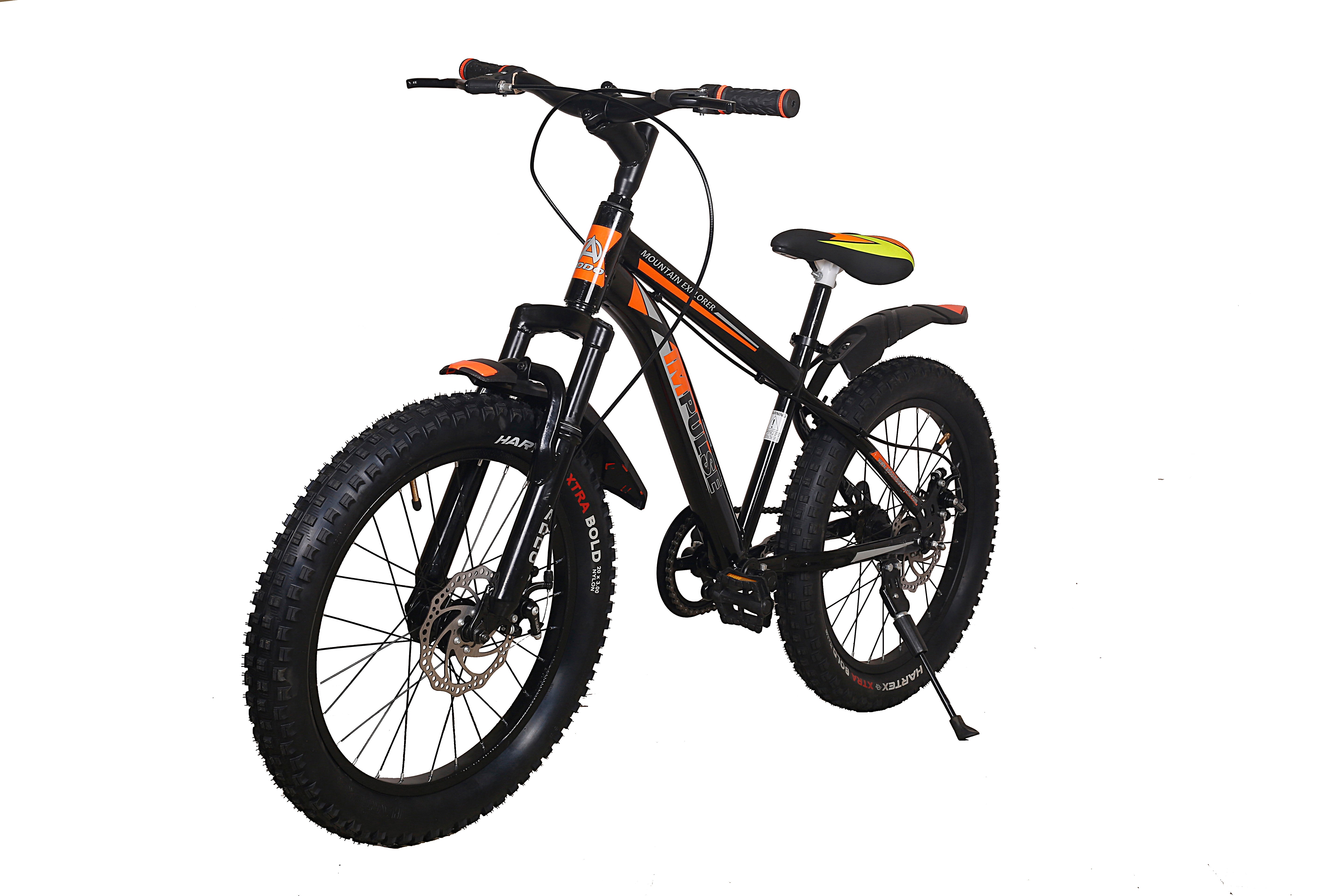 Addo India 20 Impulse  |  Best Bicycles For Kids| FS D/D Black 20X300