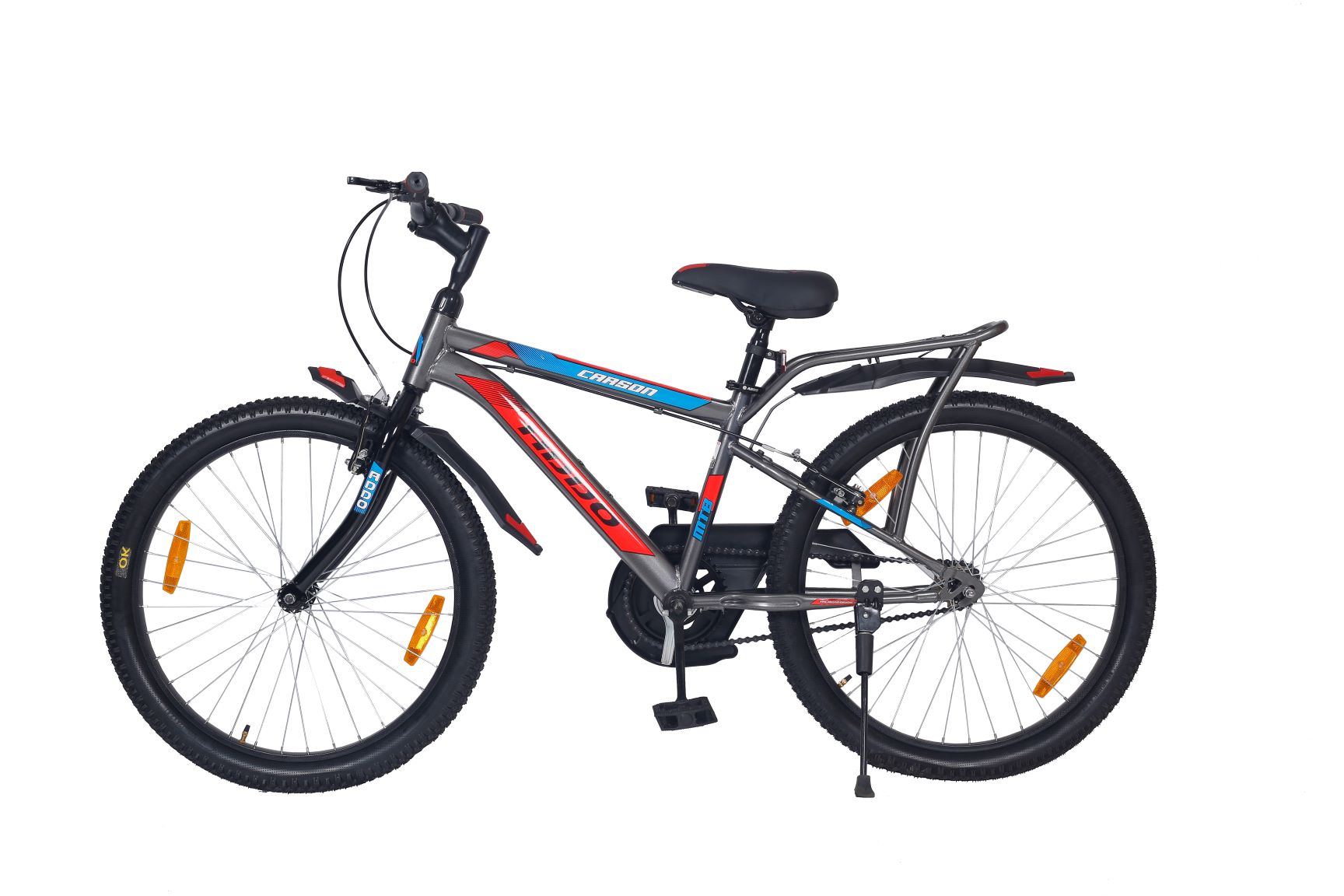 Addo India 24 Carson IBC  |  Best Bicycles in V Brake |Grey Red