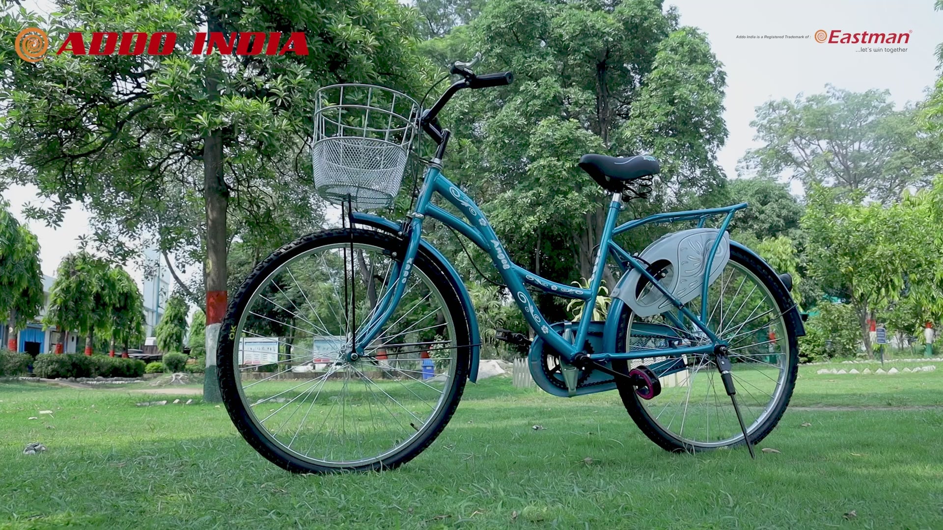 Addo India 26 Angel IBC |  Best Bicycles For Girls | Aqua Green