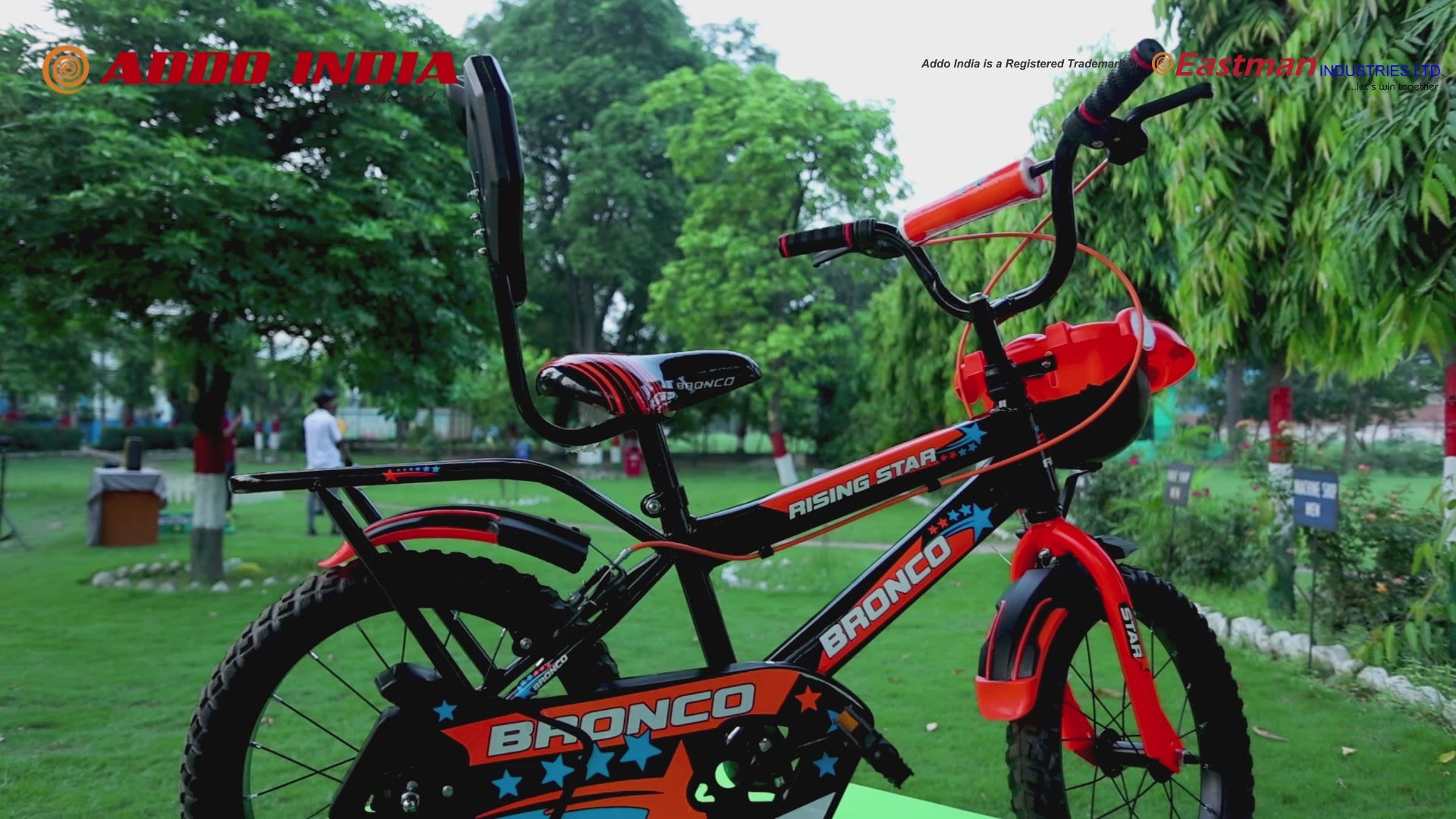 Addo India 16 Bronco Star Ibc | 16T Best Bicycles For Kids | Org.Blk